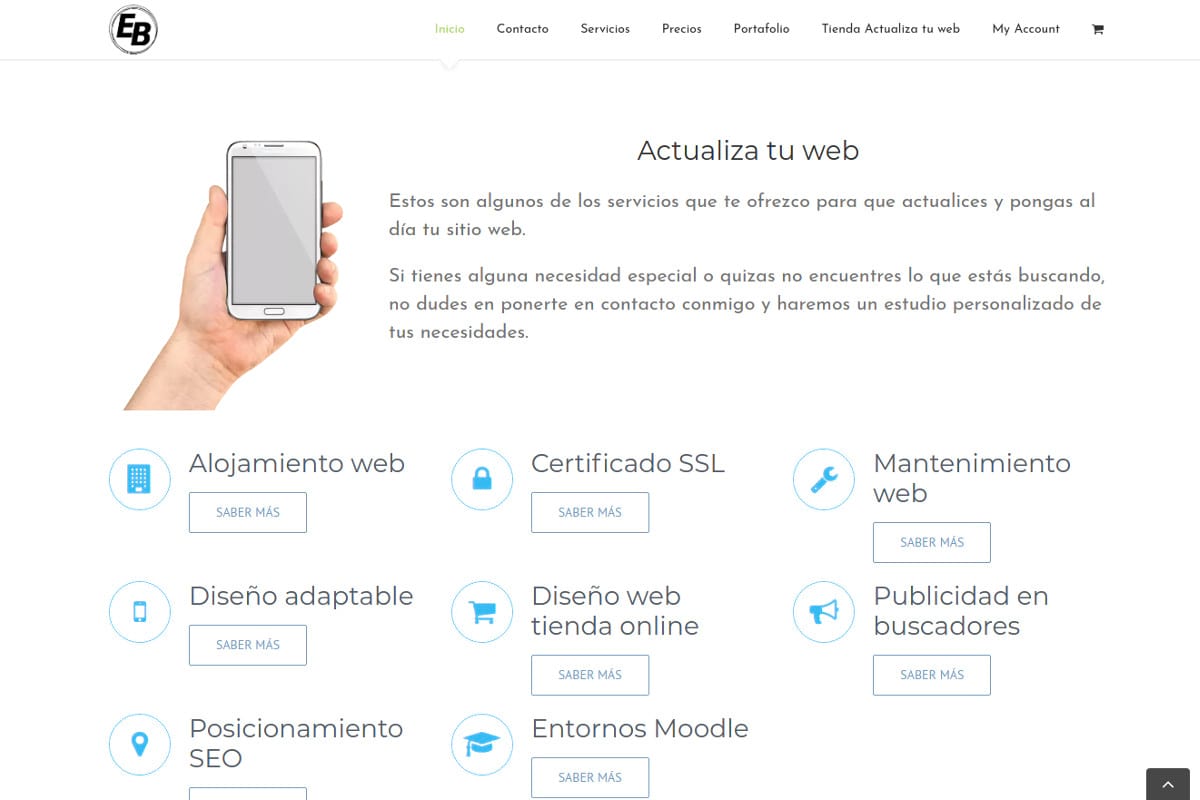 Actualiza tu Web