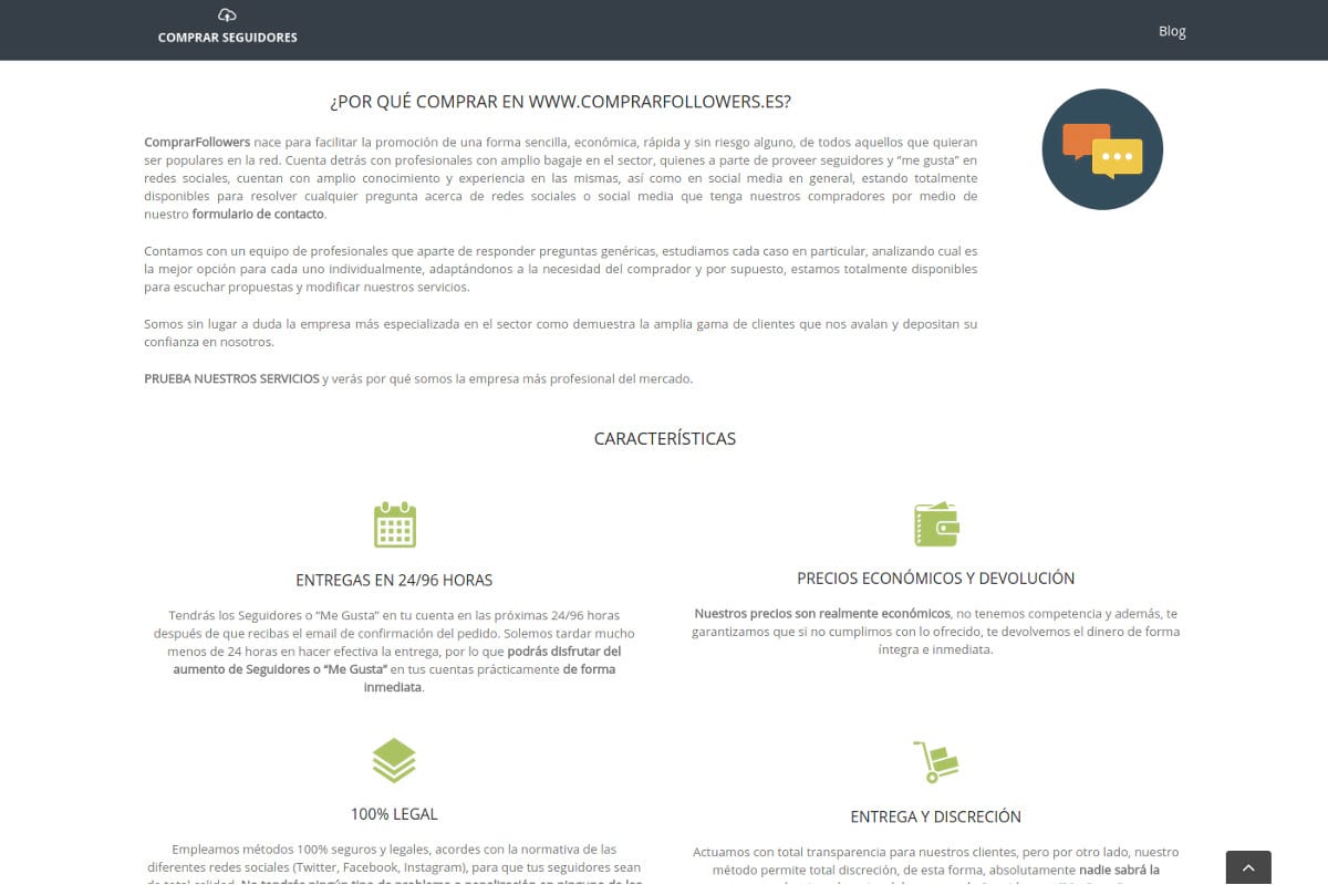 Comprar Seguidores